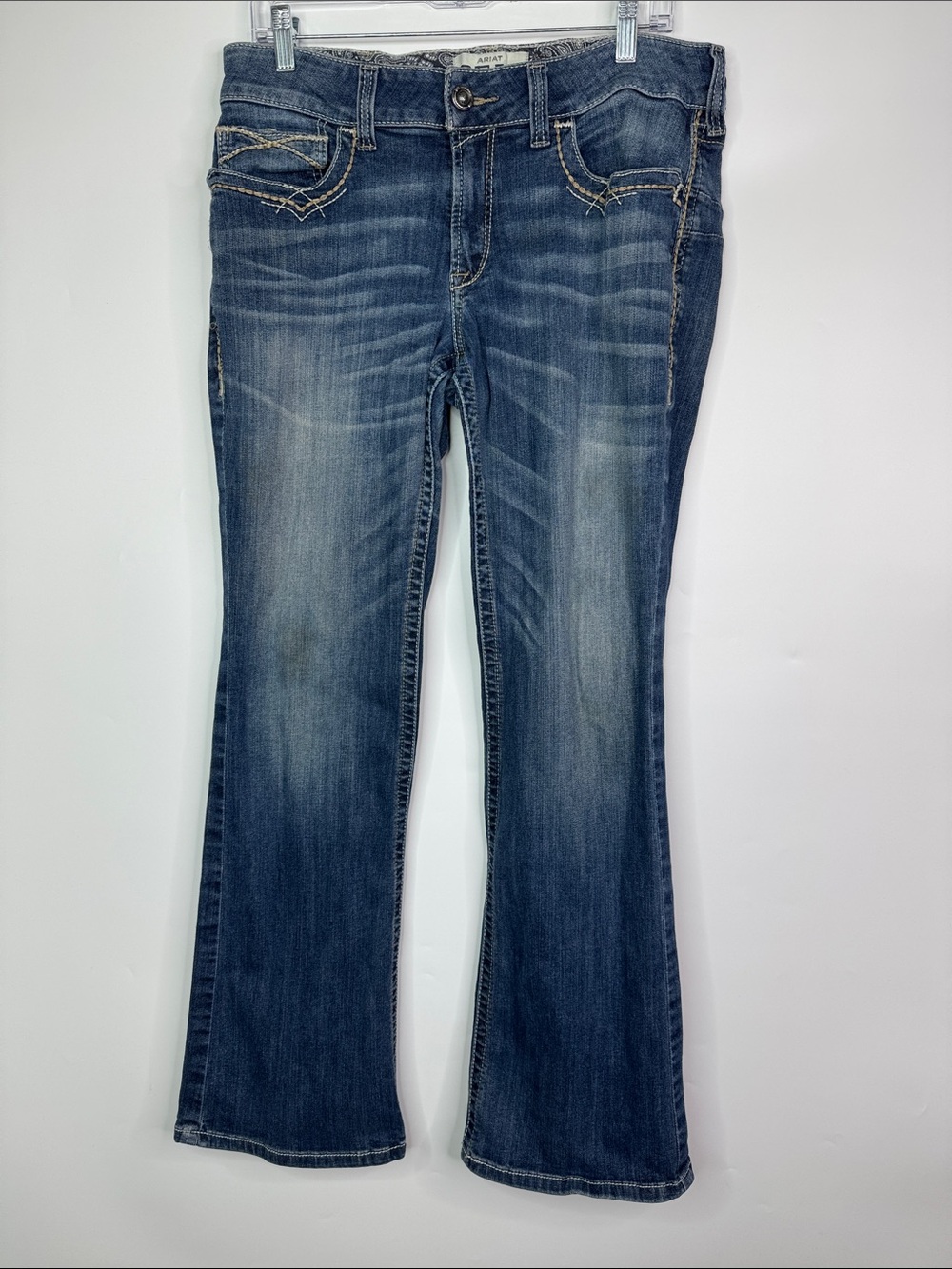 Ariat Real Festival Blue Bootcut Jeans Size 32R